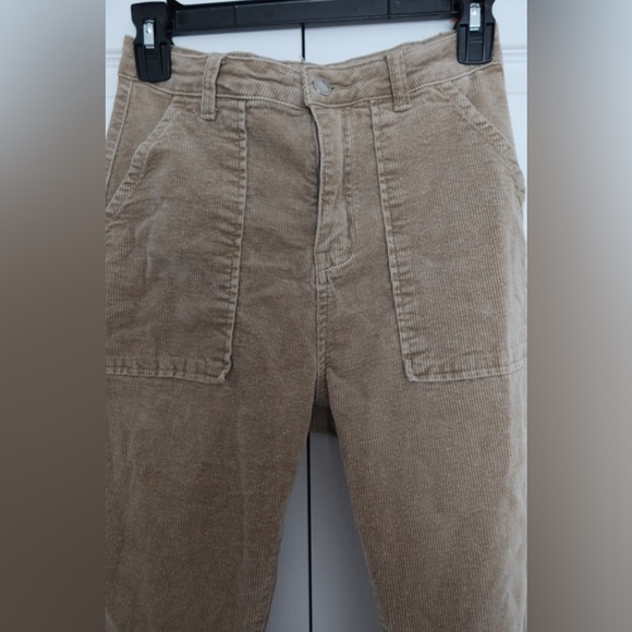 Beige Corduroy Pants - Picture 2 of 3